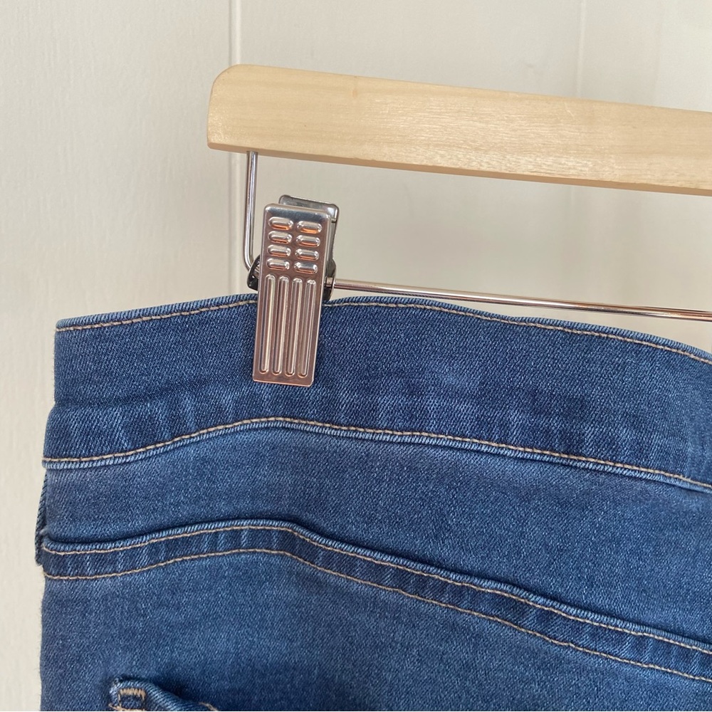 Paige Stretch Slim Lennox Medium Wash Denim Blue Jeans Mens 40x33 *NOTE